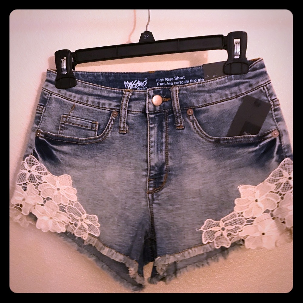 NWT High waisted Denim Shorts